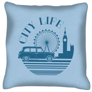 London Taxi Company City Life Cushion