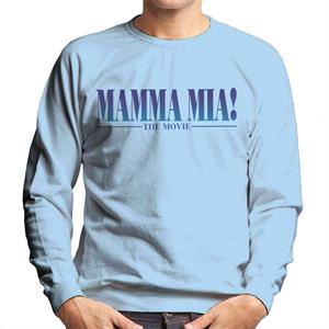 Mamma Mia The Movie Theatrical Logo Men's Sweatshirt