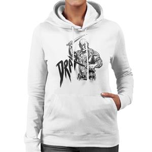 Marvel Guardians Of The Galaxy Vol 2 Drax The Destroyer Women's Hooded Sweatshirt