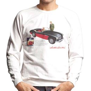 Austin Healey Black 100 Six British Motor Heritage Men's Sweatshirt