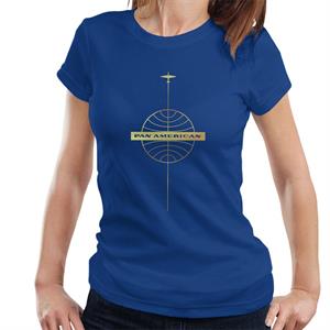 Pan Am Logo Gold Foil Women's T-Shirt