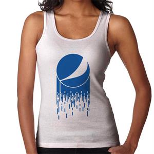 Pepsi Swirl Drip Logo Women's Vest