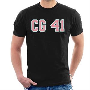 Curious George Pink C G 1941 Men's T-Shirt