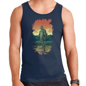 The Creature From The Black Lagoon Full Body Seaweed Men's Vest