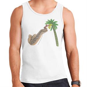 Curious George Dinosaur Palm Tree Men's Vest