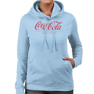 Coca Cola Enjoy And Refresh Yourself Women's Hooded Sweatshirt