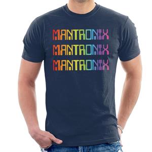 Mantronix The Album Cover Rainbow Shimmer Flex Men's T-Shirt