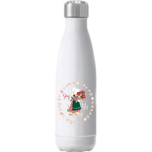 Holly Hobbie Christmas Joy Insulated Stainless Steel Water Bottle