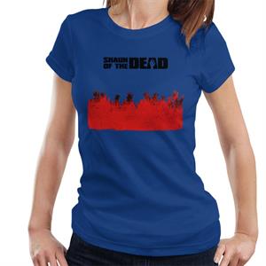 Shaun of the Dead Zombie Hands Silhouette Women's T-Shirt