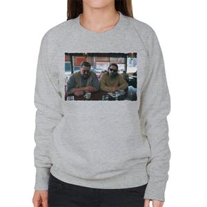 The Big Lebowski The Dude And Walter Coffee Shop Scene Women's Sweatshirt