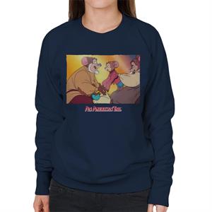 An American Tail Papa And Fievel Embrace Women's Sweatshirt