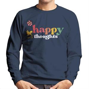 Peanuts Woodstock Happy Thoughts Men's Sweatshirt