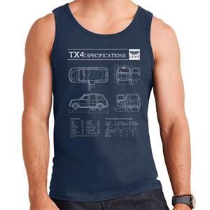 London Taxi Company TX4 Specifications Levc Men's Vest