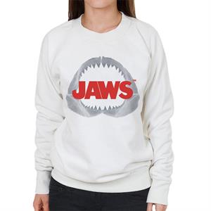 Jaws Teeth Logo Women's Sweatshirt