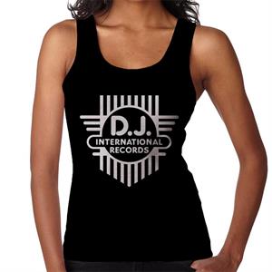 DJ International Classic Cross Logo Women's Vest