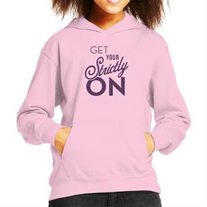 Strictly Come Dancing Get Your Strictly On Metallic Print Kid's Hooded Sweatshirt