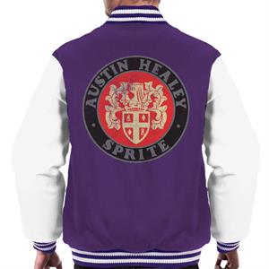 Austin Healey Sprite Logo British Motor Heritage Men's Varsity Jacket