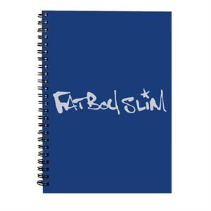 Fatboy Slim Classic Text Logo Spiral Notebook