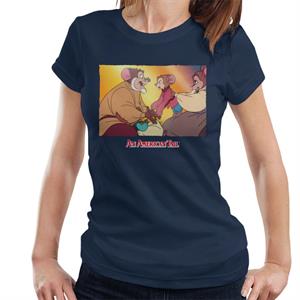 An American Tail Papa And Fievel Embrace Women's T-Shirt