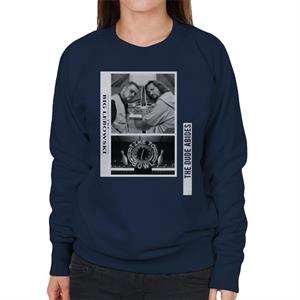 The Big Lebowski The Dude And Walter Time To Bowl Women's Sweatshirt