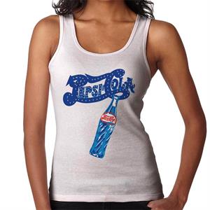 Pepsi Cola Retro Sparkle Logo Women's Vest