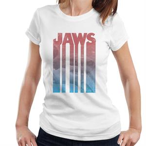 Jaws Shark Shadow Text Women's T-Shirt