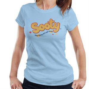 Sooty Text Logo Izzy Wizzy Women's T-Shirt