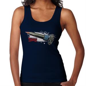 Thunderbirds Thunderbird 1 Splatter Effect Women's Vest