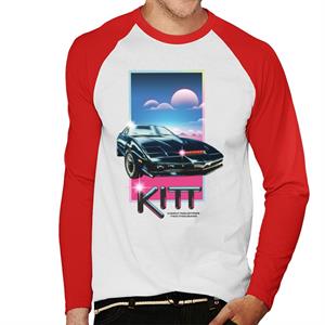 Knight Rider Knight Industries Two Thousand Men's Baseball Long Sleeved T-Shirt