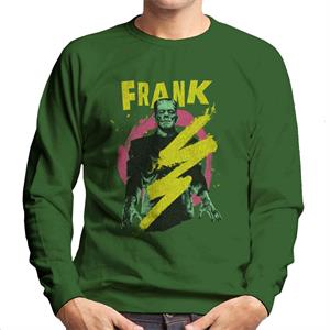 Frankenstein Frank Electric Shock Men's Sweatshirt