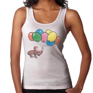 Curious George Holding Balloons Women's Vest