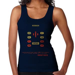 Knight Rider I Am The Voice Of Knight Industry 2000s Microprocessor Women's Vest