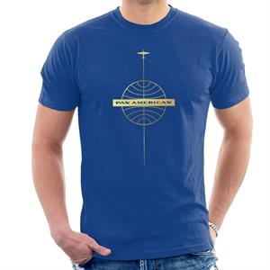 Pan Am Logo Gold Foil Men's T-Shirt