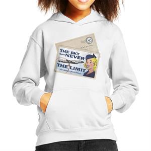 Pan Am The Sky Was Never The Limit Kid's Hooded Sweatshirt