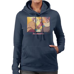 An American Tail Papa And Fievel Embrace Women's Hooded Sweatshirt