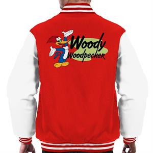 Woody Woodpecker Classic Stance Men's Varsity Jacket