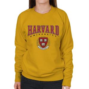 Harvard University Veritas Red Crest Women's Sweatshirt