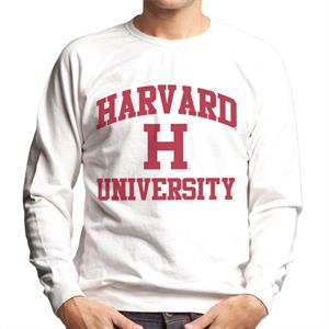 Harvard University Classic Text Logo Men's Sweatshirt