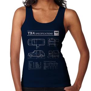 London Taxi Company TX4 Specifications Levc Women's Vest