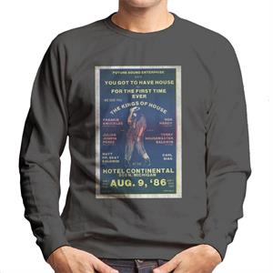 DJ International Kings Of House '86 Poster Men's Sweatshirt