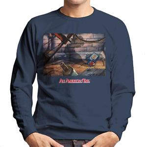 An American Tail Fievels Shadow Men's Sweatshirt