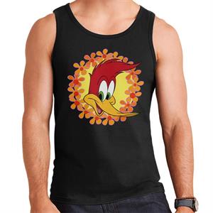 Woody Woodpecker Floral Border Men's Vest