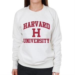 Harvard University Classic Text Logo Women's Sweatshirt