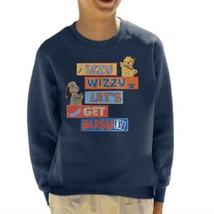 Sooty Izzy Wizzy Let's Get Busy Kid's Sweatshirt