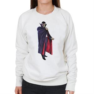 Dracula Cape Pose Women's Sweatshirt