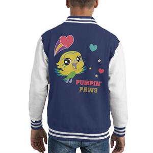 Littlest Pet Shop Edie Pumpin Paws Kid's Varsity Jacket