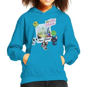 Littlest Pet Shop Paw Tucket Pet Utopia Kid's Hooded Sweatshirt