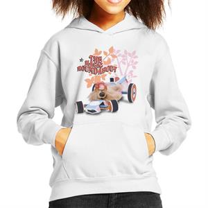 The Magic Roundabout Dougal Race Car Kid's Hooded Sweatshirt