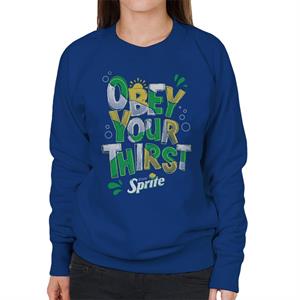 Sprite Enjoy And Obey Your Thirst Women's Sweatshirt