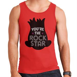 Trolls Silhouette You Are The Rock Star Men's Vest